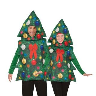 Costume Adult Funny Christmas / Xmas Tree Deluxe Medium / Standard