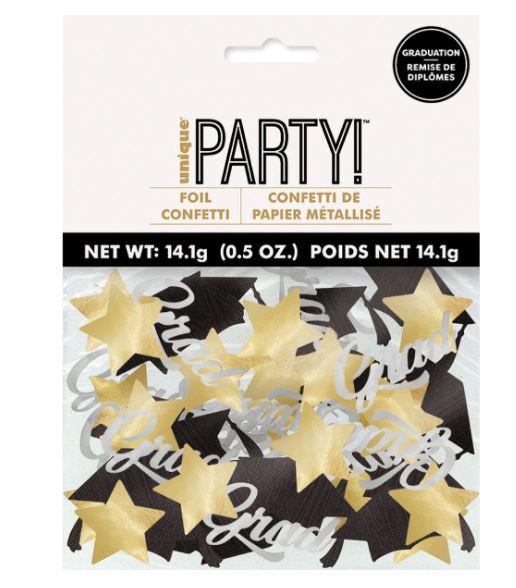 Graduation Table Decorating Jumbo Foil Confetti 14g