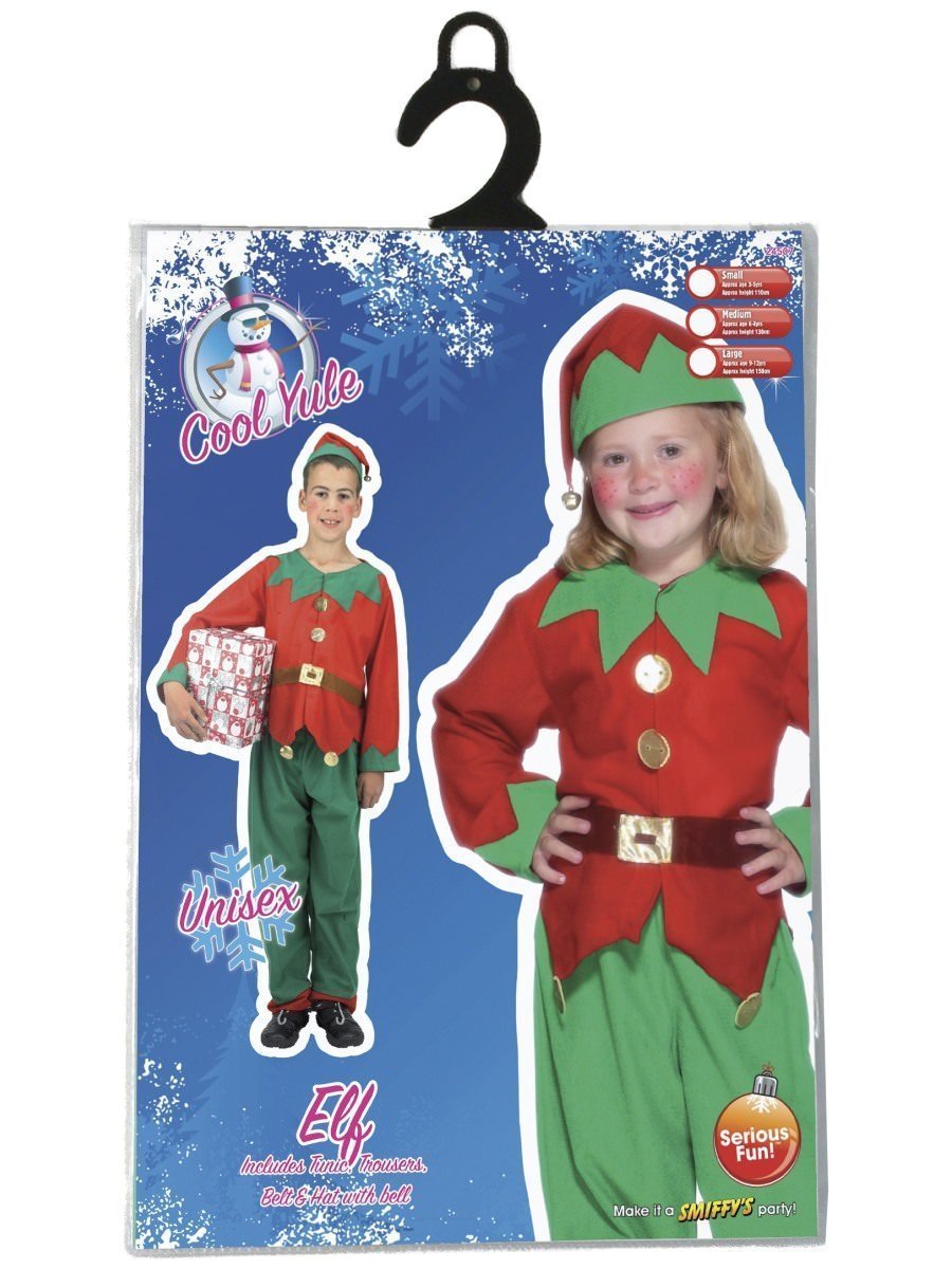 Costume Child Elf Christmas