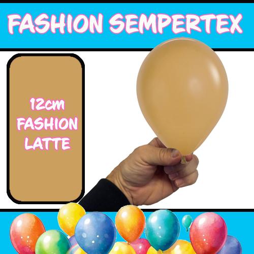 Latex Balloon 12cm Fashion Latte Pk 50