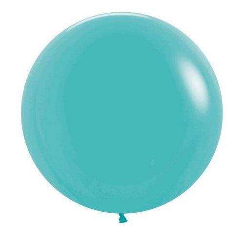 Balloons 60cm Fashion Caribbean Blue Sempertex Pk 3