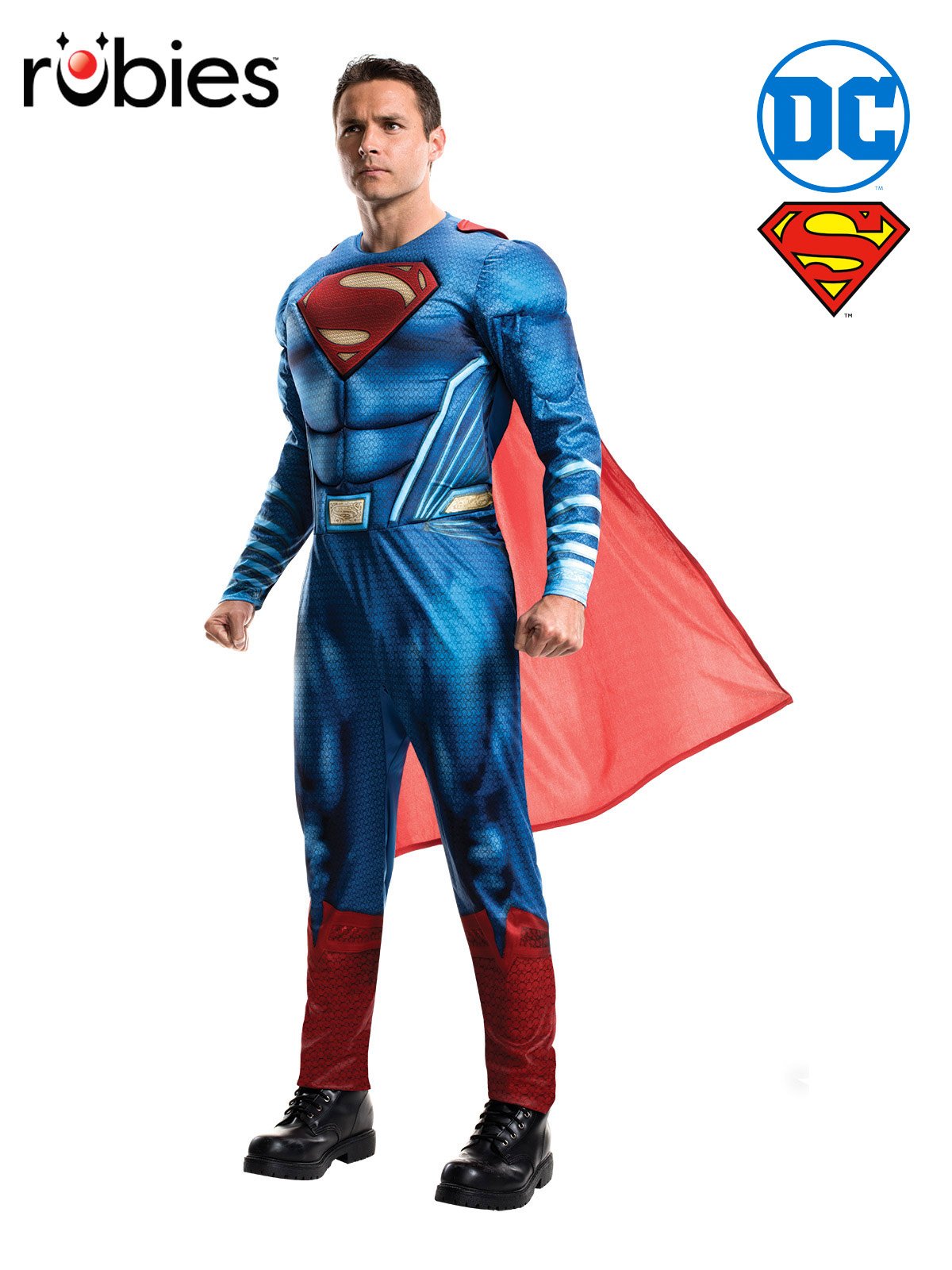 Costume Adult Superman Deluxe JLM