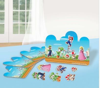 Super Mario Brothers Table Craft Decorating Kit