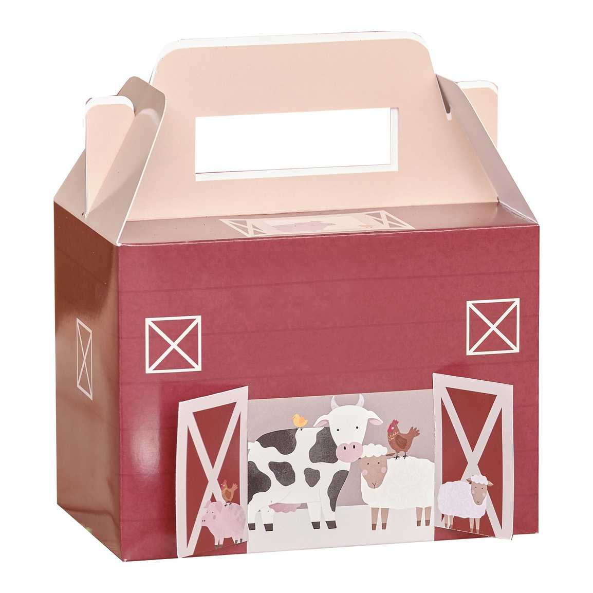 Farm Friends Customisable Barn Party Box Pk 5