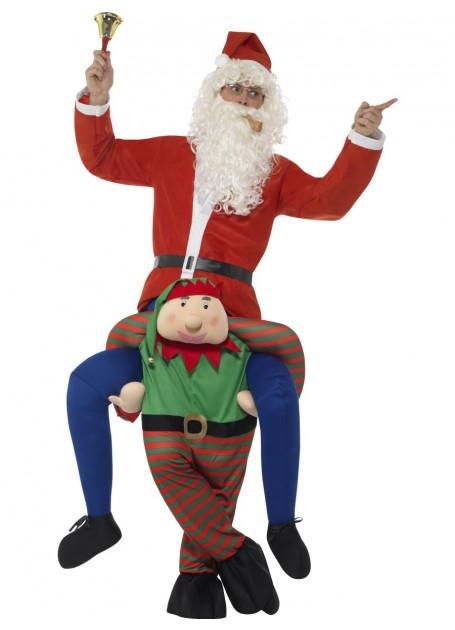 Costume Adult Funny Piggyback Elf Christmas / Xmas Last chancae Buy