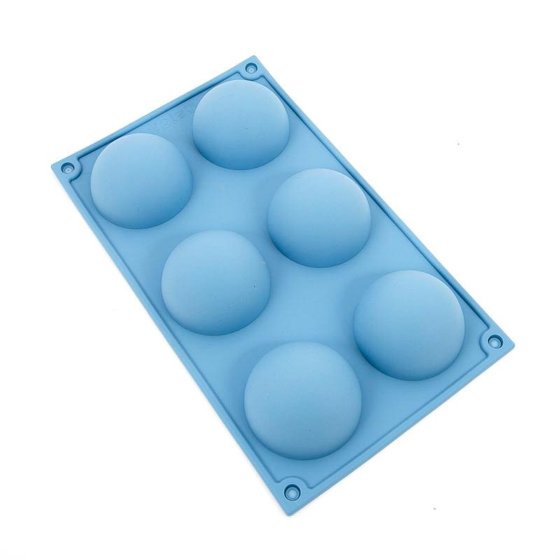 Silicone Chocolate Mould Half Sphere 70mm Sprinks