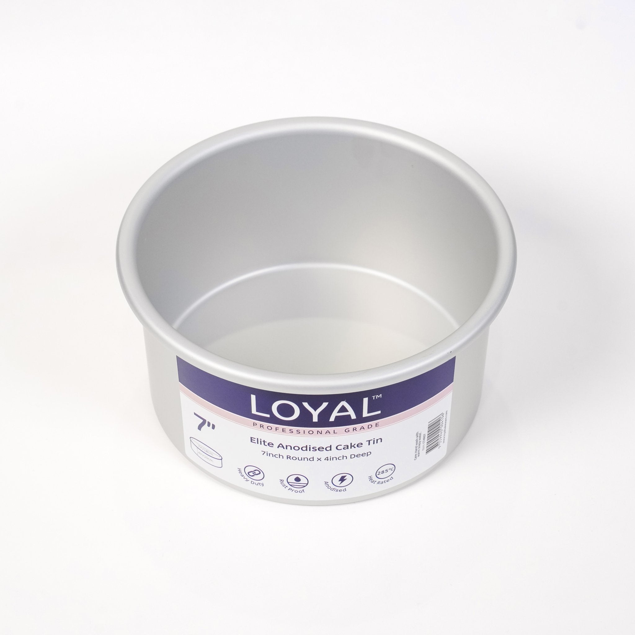 Tin LOYAL Elite 7 Inch Diameter X 4 Inch Deep