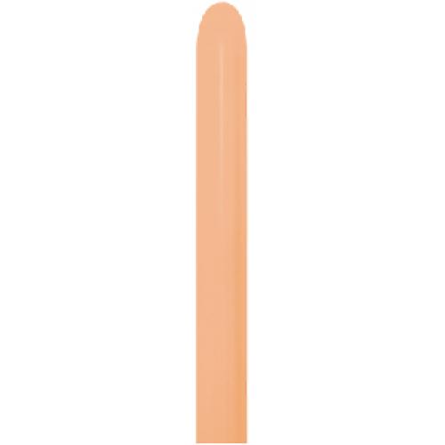 Balloon Modelling 260 Fashion Peach Blush Sempertex Pk 50