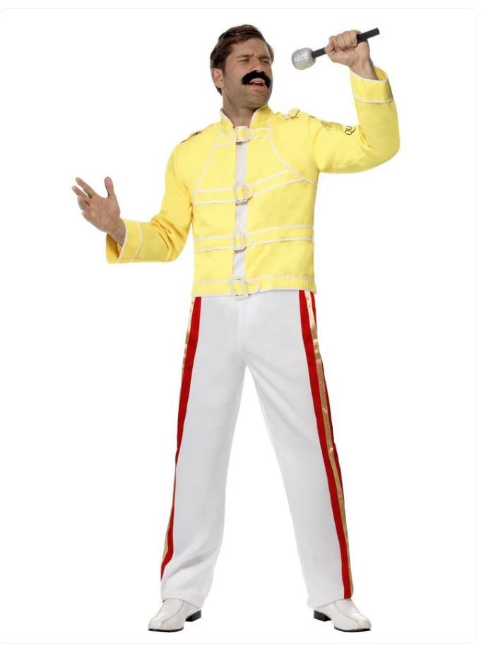 Costume Adult 1980s Queen Freddie Mercury