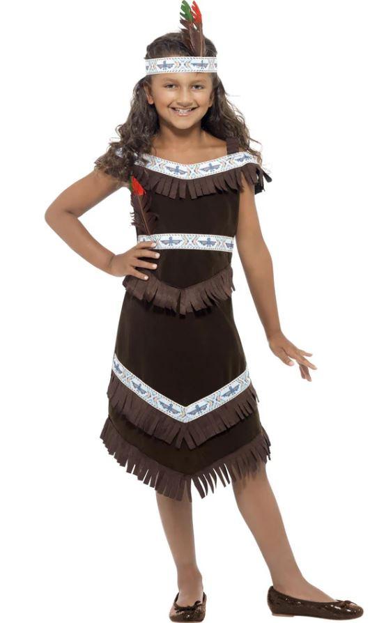 Costume Child Native American Indian Girl