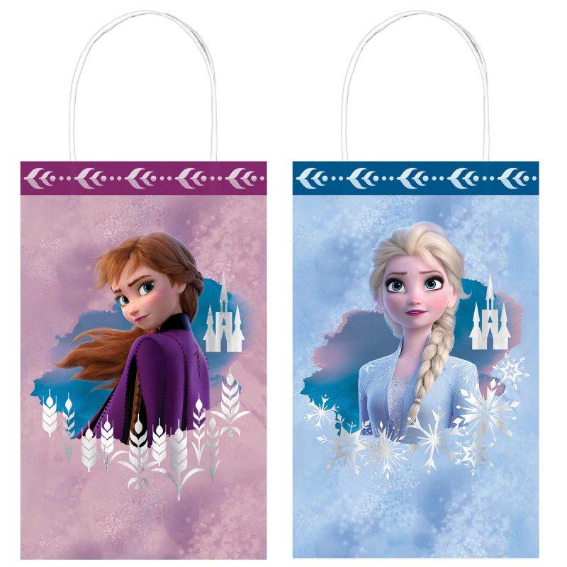 Frozen 2 Paper Kraft Loot Bags Pk/8 (Assorted Designs)