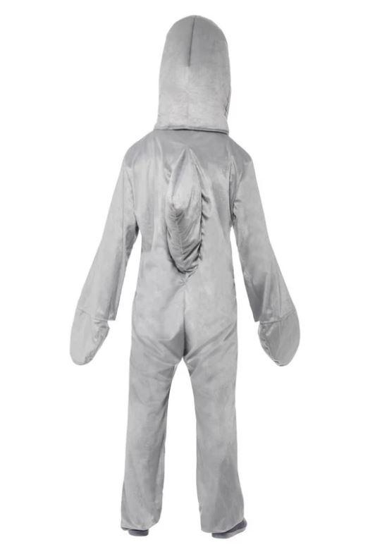 Costume Adult Animal Great Shark Grey Medium