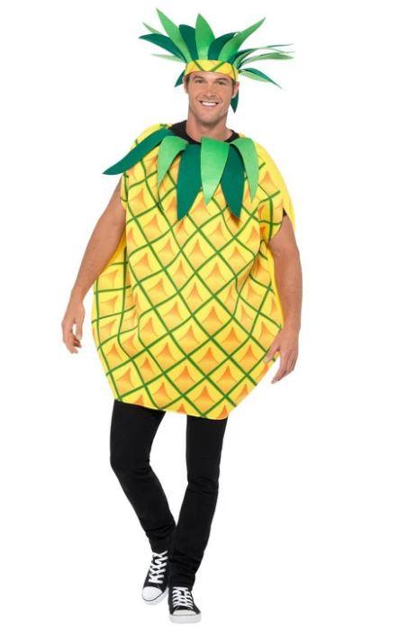 Costume Adult Fruit Tropical Pineapple Tabard