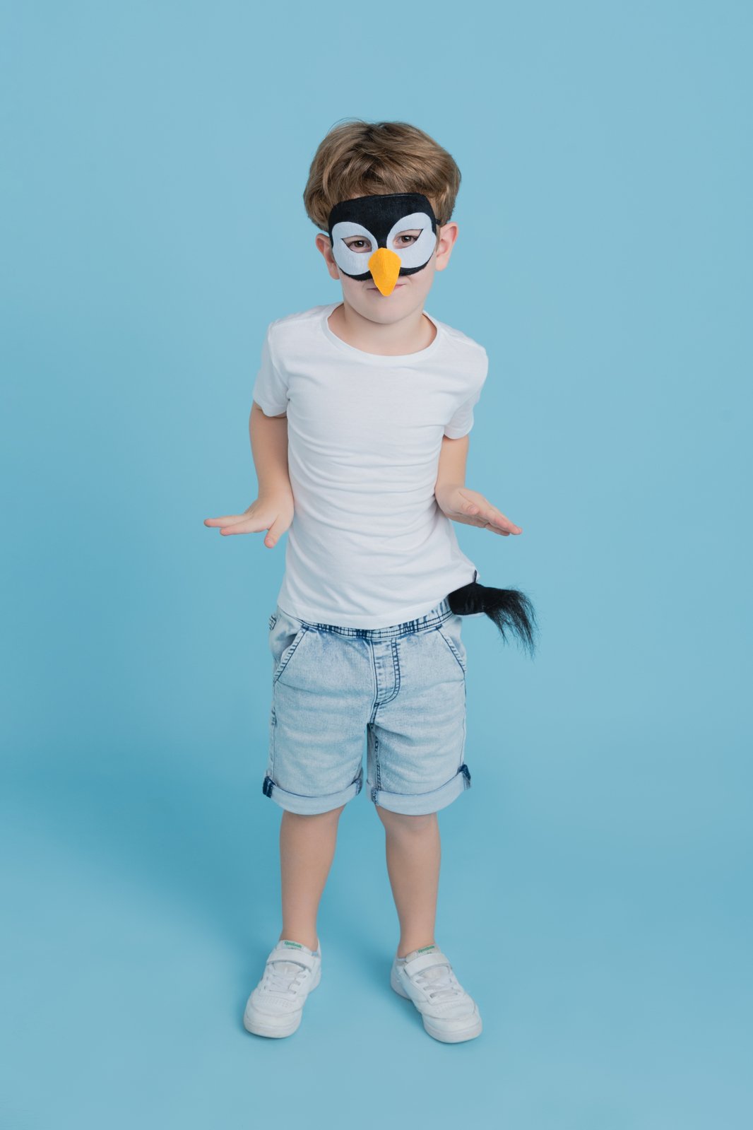 Animal Costume Set Mask & Tail Penguin Under The Sea/Ocean