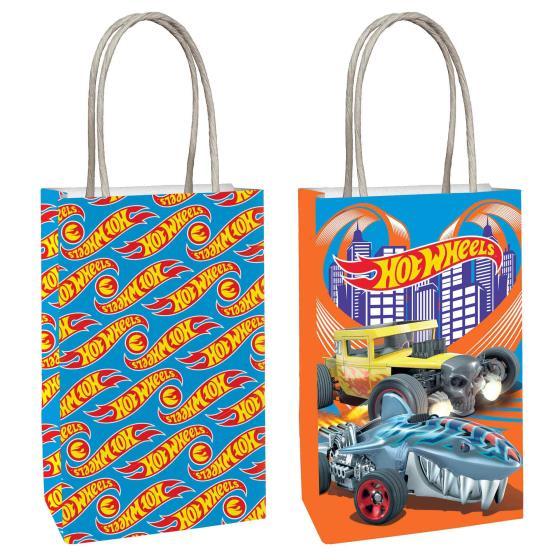 Hot Wheels Kraft Bags Paper Pk/8