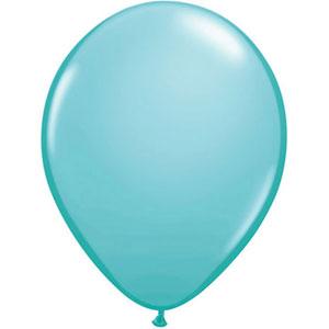 Last Chance - Latex Balloons 30cm Caribbean Blue Fashion  Pk/100