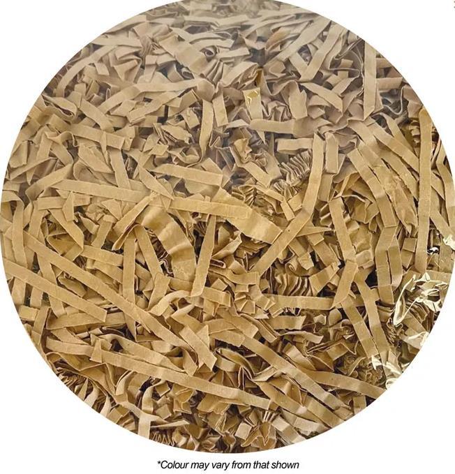 Shredded Light Brown Paper 100G