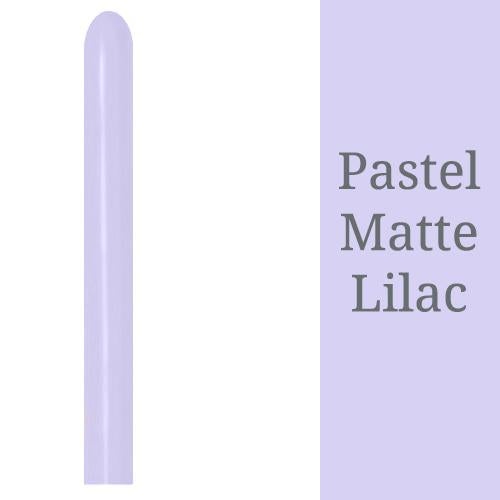 Balloon Modelling 260 Pastel Matte Lilac Sempertex Pk 50