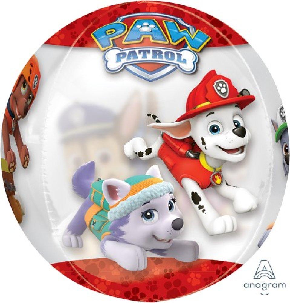 Paw Patrol Balloon Orbz Chase & Marshall 38cm x 40cm (Helium Not Included)