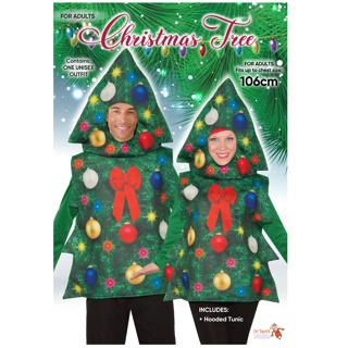 Costume Adult Funny Christmas / Xmas Tree Deluxe Medium / Standard