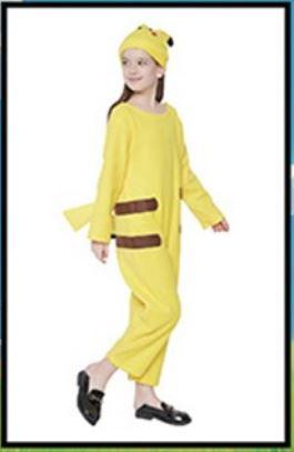 Costume Child Cartoon Yellow Mouse Onesie