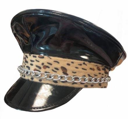 Hat Naughty Biker With Chain - Discontinued Last Chance To Buy