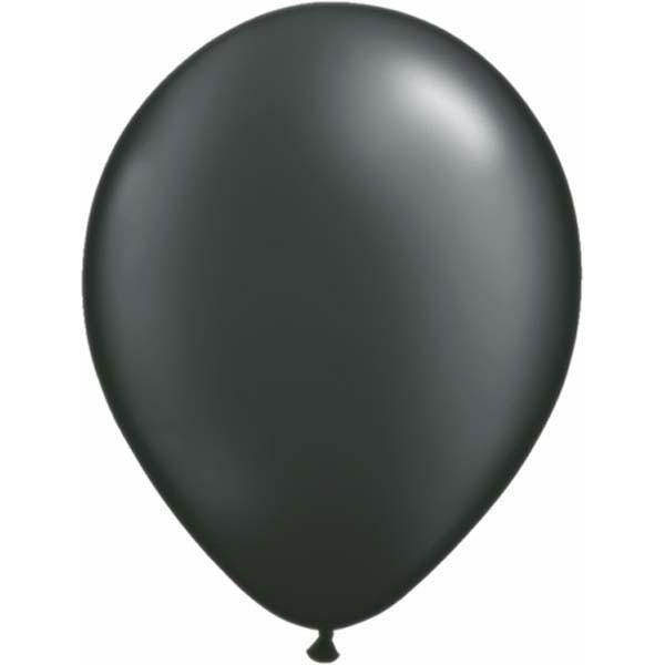 Last Chance - Latex Balloons 30cm Onyx Black Pearl Pk/100