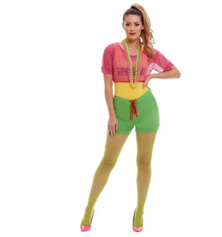 Costume Adult Lets Get Phyiscal 1980s