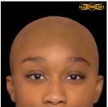 Bald Cap Dark Brown Black Label Deluxe