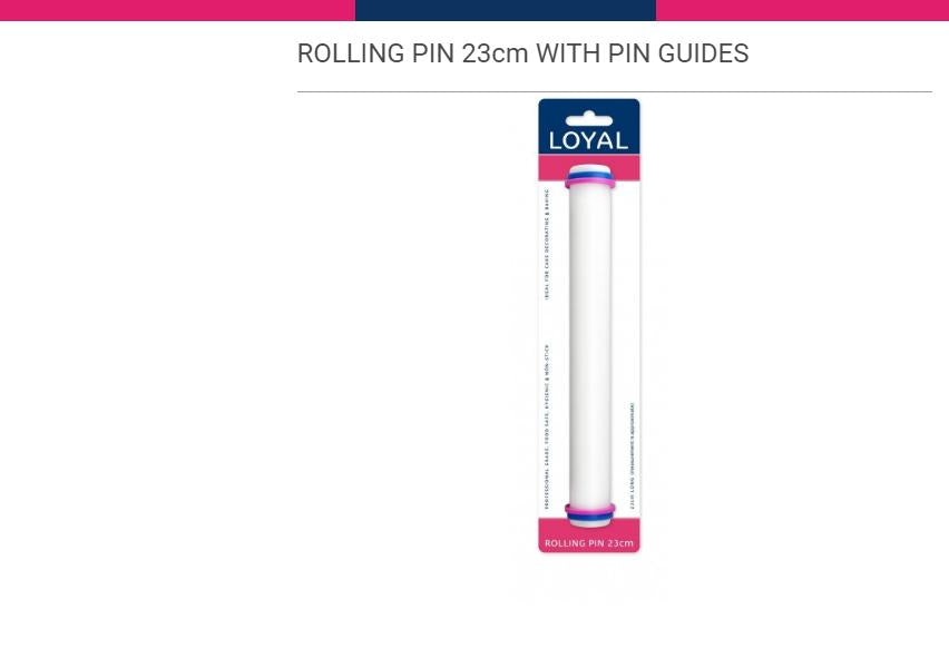 Rolling Pin Small 23cm X 2.6cm