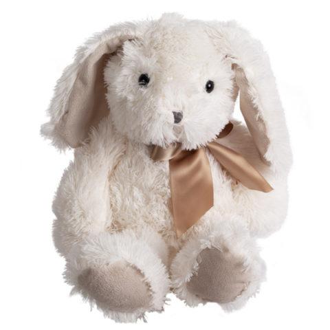 Soft Toy Daisy Bunny Rabbit White Sitting 24cm Farm Animal