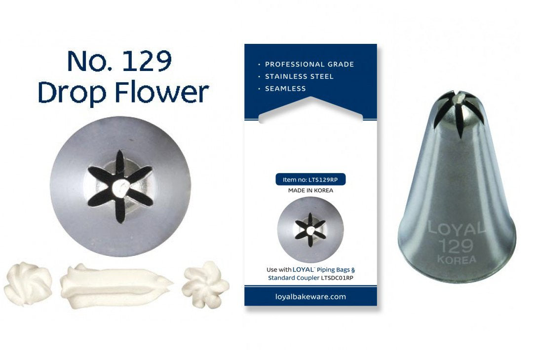 Icing Tip Drop Flower No 129