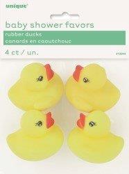 Baby Shower Rubber Ducks Pk/4