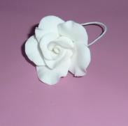 Rose Medium White 5cm Profesional