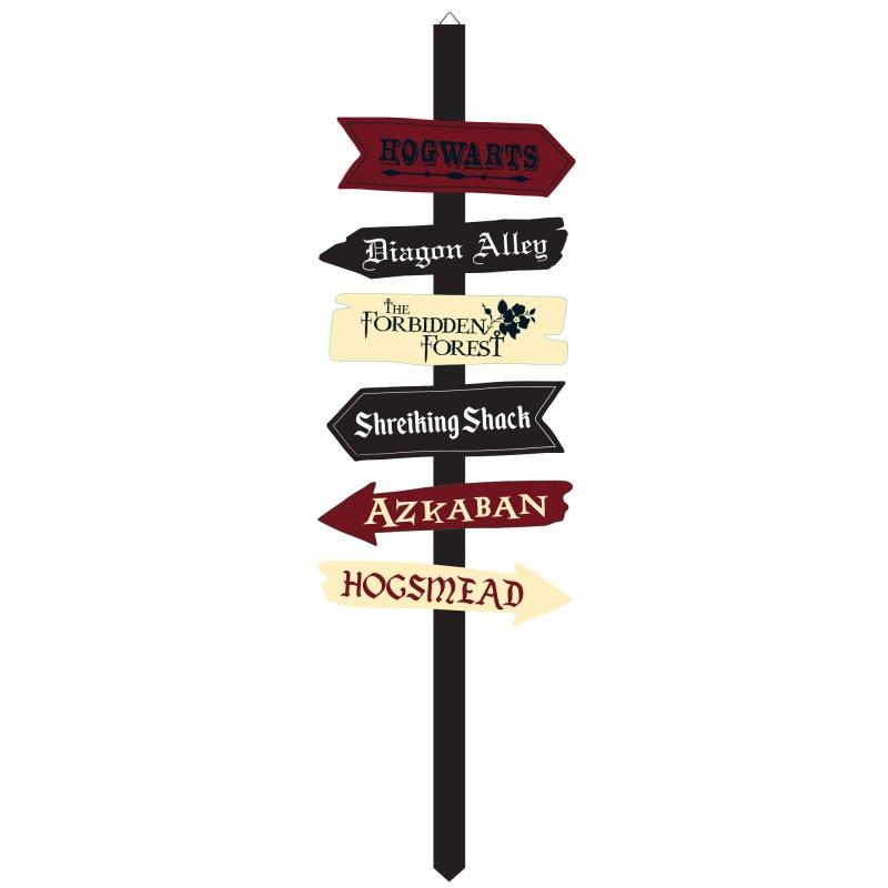 Harry Potter Halloween All Directional Plastic Sign 36cm X 1.2m