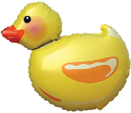 Balloon Foil Shape Duck 76cm Fm