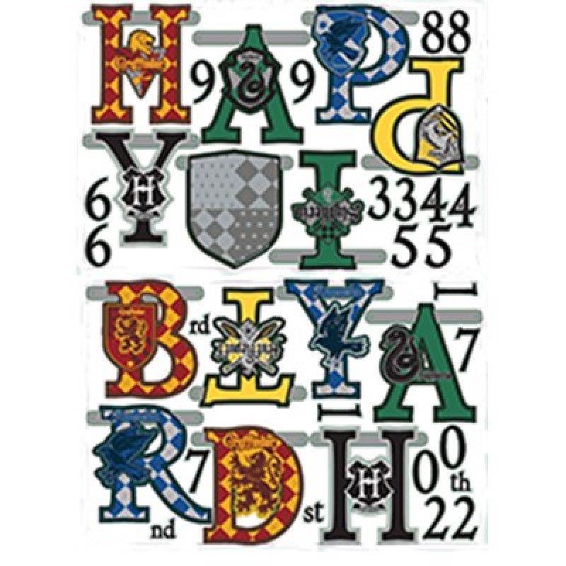 Harry Potter Banner Jumbo Add-An-Age Letter Banner 3.2m X 25cm