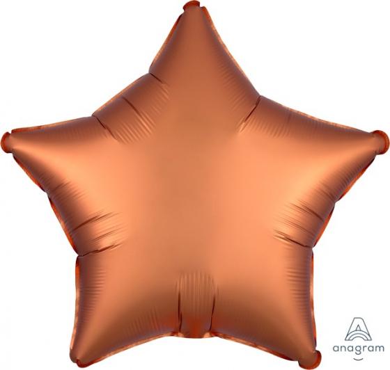 Balloon Foil 45cm Satin Amber