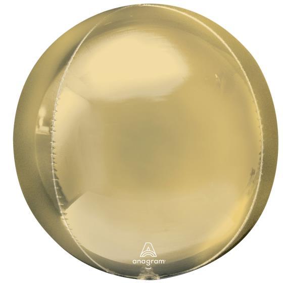 Balloon Orbz White Gold XL