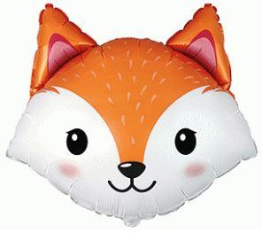 Balloon Foil Shape Fox 62cm