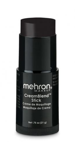 Face & Body Paint Mehron Creamblend Black 21g