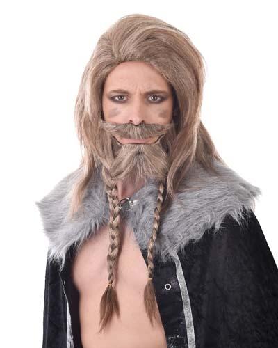 Beard & Wig Viking Brown Deluxe