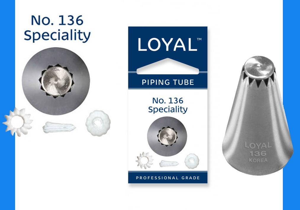 Icing Tip Loyal Specialty No 136