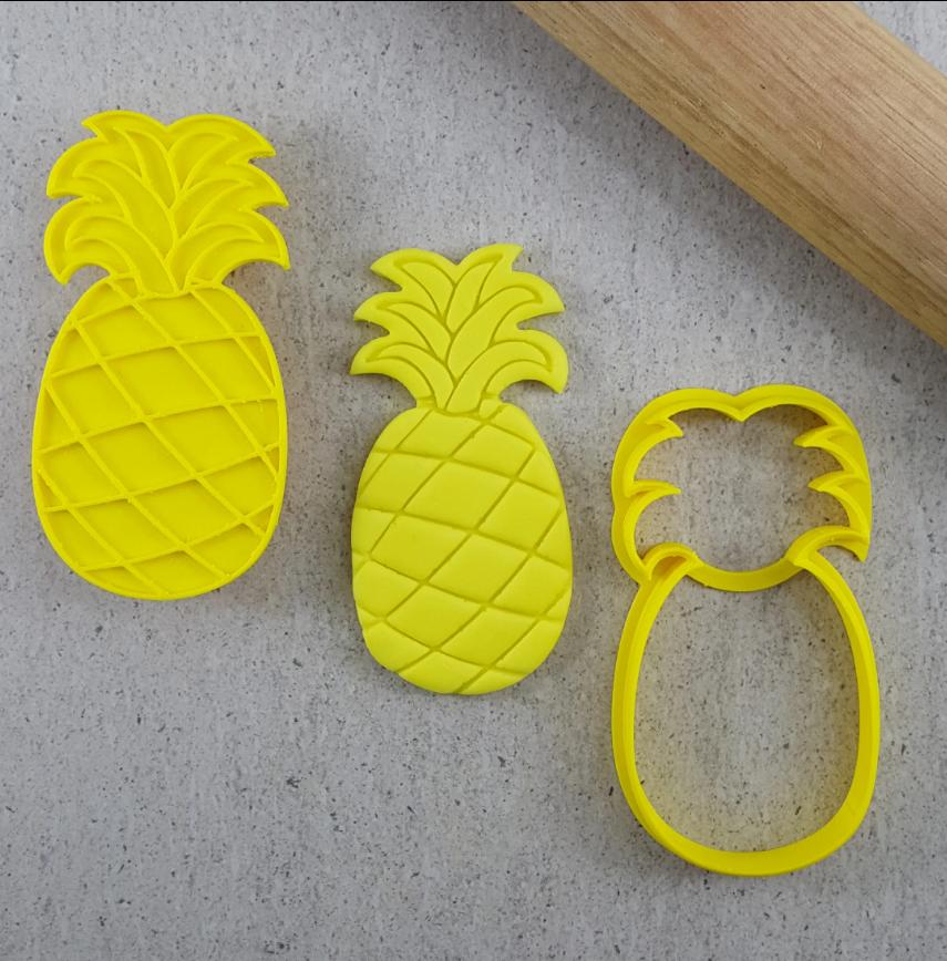 Pineapple Embosser & Cookie/Biscuit Cutter Set