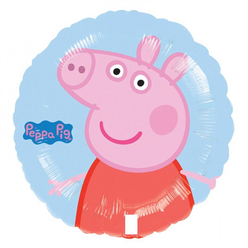 Balloon Foil 45cm Peppa Pig Happy