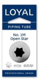 Icing Tip Open Star No.1M