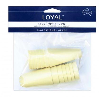 Piping Tubes Pk/14 Plain And Star Loyal