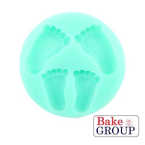 Silicone Mould - Baby Feet 30mm